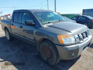 2012 Nissan Titan SV with VIN 1N6AA0EDXCN325756, listed as a IAAI auction lot 42025837 with 218,658 mi miles. Bid and sale history available at carsss.com. Image 6.