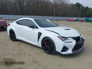 2017 Lexus RC F with VIN JTHHP5BC5H5006506, listed as a IAAI auction lot 41544214 with 51,569 mi miles. Bid and sale history available at carsss.com. Image 1.