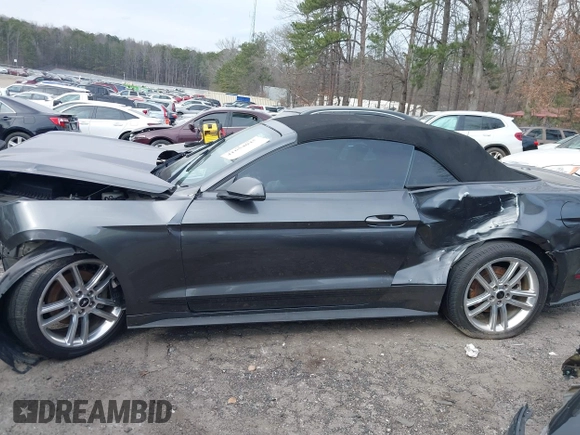 2017 Ford Mustang EcoBoost Premium with VIN 1FATP8UH2H5304894, listed as a IAAI auction lot 41654045 with 112,114 mi miles. Bid and sale history available at carsss.com. Image 14.
