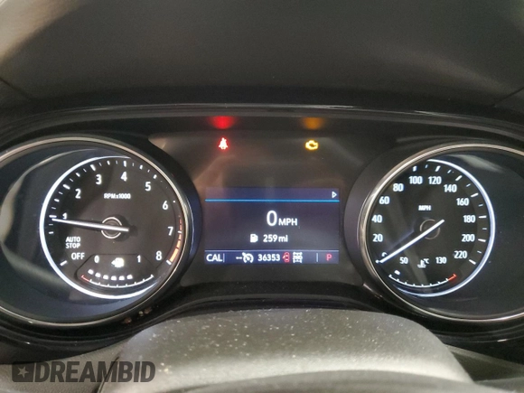 2022 Buick Encore GX Essence с VIN KL4MMGSLXNB090950, выставлен на аукционе Copart как лот 52692915 с пробегом 36 353 миль миль и Списание • Salvage title. История ставок и продаж доступна на DreamBid. Изображение 9.