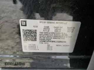 2018 Chevrolet Traverse LS with VIN 1GNEVFKW4JJ185006, listed as a Copart auction lot 79370644 with 165,143 mi miles and Salvage Title. Bid and sale history available at carsss.com. Image 13.