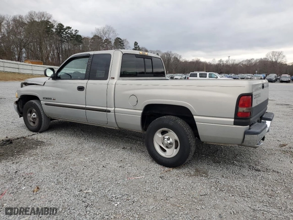 2000 Dodge Ram 1500 with VIN 3B7HC13YXYG127623, listed as a Copart auction lot 43593555 with 99,632 mi miles and Salvage Title. Bid and sale history available at carsss.com. Image 2.