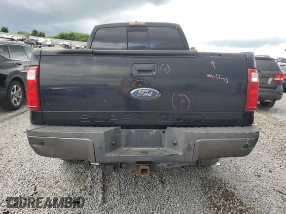 2008 Ford F-250 XL with VIN 1FTSW21R48EA88341, listed as a Copart auction lot 60872385 with 191,767 mi miles and Salvage title. Bid and sale history available at DreamBid. Image 6.