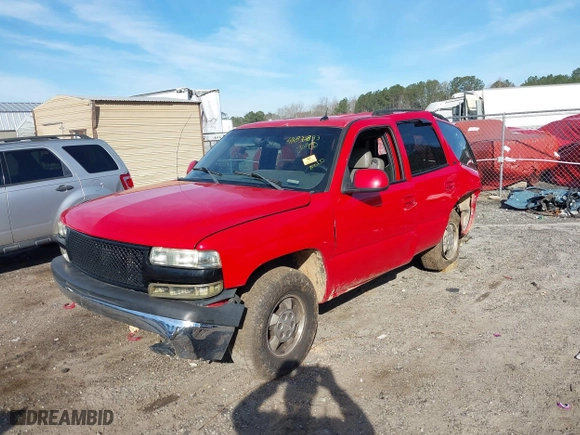2002 Chevrolet Tahoe LT with VIN 1GNEK13Z12J283366, listed as a IAAI auction lot 41832833 with 350,411 mi miles. Bid and sale history available at carsss.com. Image 16.