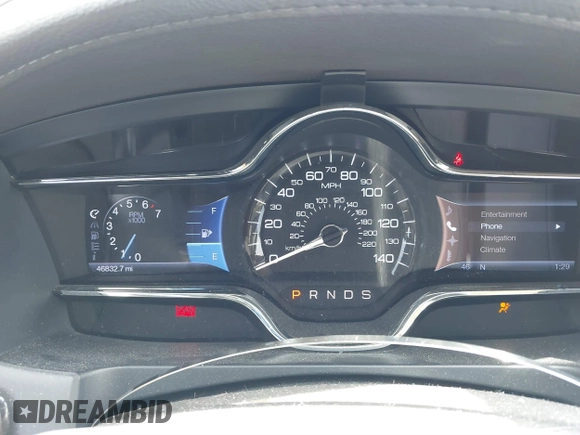 2013 Lincoln MKS with VIN 1LNHL9DK2DG610615, listed as a IAAI auction lot 41848247 with 46,832 mi miles and . Bid and sale history available at DreamBid. Image 7.