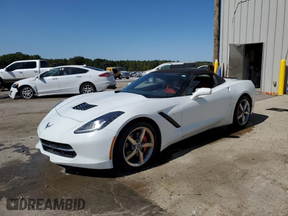 2014 Chevrolet Corvette 3LT with VIN 1G1YF3D74E5126360, listed as a Copart auction lot 74241264 with 71,831 mi miles and Clean title. Bid and sale history available at DreamBid. Image 1.