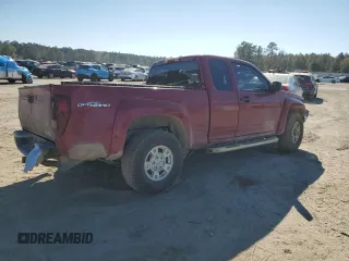 2005 GMC Canyon SLE Z71 with VIN 1GTDT196758102670, listed as a Copart auction lot 83826734 with 91,979 mi miles and Salvage Title. Bid and sale history available at carsss.com. Image 3.