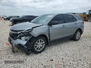 2023 Chevrolet Equinox LS z VIN 3GNAXHEG0PL197065, wystawiony jako Copart lot #54667755 z przebiegiem 48 799 mil mil oraz Szkoda całkowita • Salvage title. Historia ofert i sprzedaży dostępna na DreamBid. Obrazek 1.