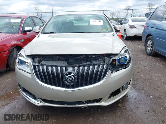 2014 Buick Regal Premium I with VIN 2G4GN5EX0E9169205, listed as a IAAI auction lot 42037716 with 157,452 mi miles. Bid and sale history available at carsss.com. Image 6.
