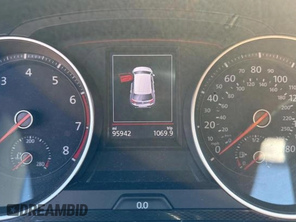 2017 Volkswagen Golf GTI Autobahn with VIN 3VW547AUXHM070339, listed as a Copart auction lot 79926274 with 95,942 mi miles and Clean Title. Bid and sale history available at carsss.com. Image 8.
