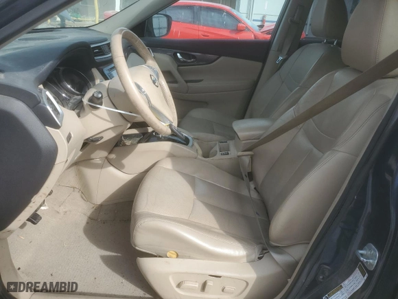 2015 Nissan Rogue SL with VIN 5N1AT2MV9FC811621, listed as a Copart auction lot 46576665 with 153,847 mi miles and Salvage Title. Bid and sale history available at carsss.com. Image 7.