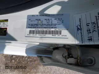 2012 Mazda 3 i Sport with VIN JM1BL1UF8C1528291, listed as a IAAI auction lot 39905957 with 144,366 mi miles and . Bid and sale history available at DreamBid. Image 9.