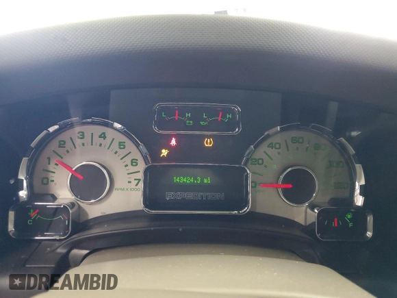 2014 Ford Expedition Limited with VIN 1FMJU2A50EEF66048, listed as a Copart auction lot 53864275 with 143,424 mi miles and Salvage title. Bid and sale history available at DreamBid. Image 9.