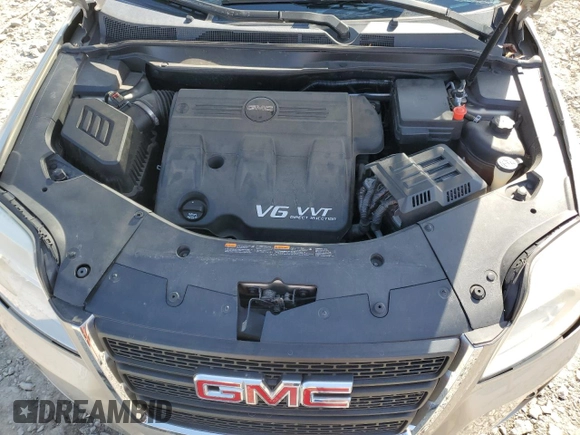2012 GMC Terrain SLE-2 with VIN 2GKFLSE57C6118421, listed as a Copart auction lot 53557805 with 134,861 mi miles and Non Repairable. Bid and sale history available at carsss.com. Image 11.