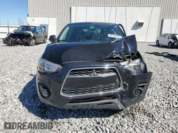 2015 Mitsubishi Outlander Sport ES with VIN 4A4AP3AU9FE023459, listed as a Copart auction lot 50146895 with 113,025 mi miles and Salvage Title. Bid and sale history available at carsss.com. Image 5.