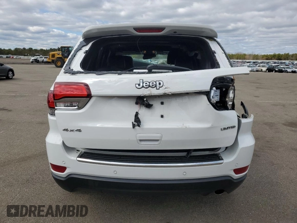 2021 Jeep Grand Cherokee 80th Anniversary with VIN 1C4RJFBG7MC535316, listed as a Copart auction lot 52822995 with 50,793 mi miles and Salvage Title. Bid and sale history available at DreamBid. Image 6.