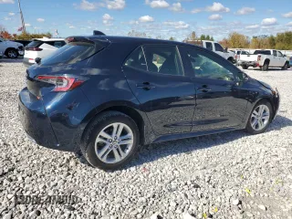2021 Toyota Corolla Hatchback SE with VIN JTND4MBE9M3139341, listed as a Copart auction lot 74247674 with 0 mi miles and Salvage Title. Bid and sale history available at carsss.com. Image 3.