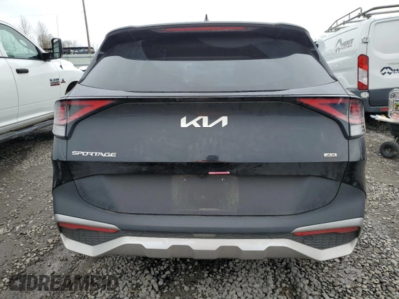 2024 Kia Sportage LX with VIN KNDPUCDF9R7224195, listed as a Copart auction lot 45720805 with Not Provided miles and Salvage Title. Bid and sale history available at DreamBid. Image 6.