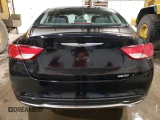 2016 Chrysler 200 Limited with VIN 1C3CCCAB4GN161605, listed as a Copart auction lot 52182645 with 213,720 mi miles and Salvage Title. Bid and sale history available at DreamBid. Image 6.