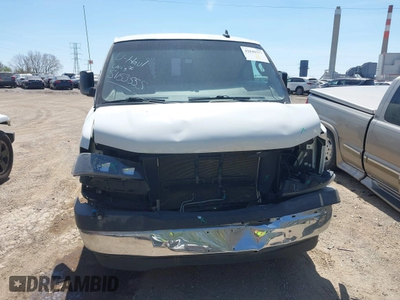 2020 Chevrolet Express Cargo Van with VIN 1GCWGAFG9L1213396, listed as a IAAI auction lot 42049377 with 122,571 mi miles. Bid and sale history available at carsss.com. Image 12.