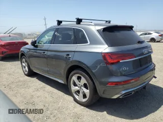 2023 Audi Q5 S line Premium Plus с VIN WA1EAAFY5P2009808, выставлен на аукционе Copart как лот 58793215 с пробегом 17 258 миль миль и Списание • Salvage title. История ставок и продаж доступна на DreamBid. Изображение 2.