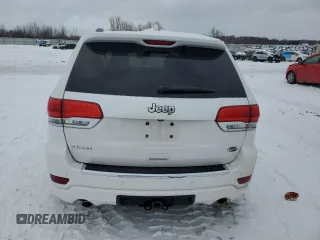 2017 Jeep Grand Cherokee Overland with VIN 1C4RJFCT3HC822900, listed as a Copart auction lot 45709715 with 0 mi miles and Clean Title. Bid and sale history available at carsss.com. Image 6.