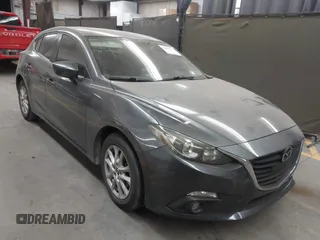 2015 Mazda 3 i Touring with VIN JM1BM1L75F1259985, listed as a IAAI auction lot 41067447 with 104,865 mi miles and . Bid and sale history available at carsss.com. Image 1.