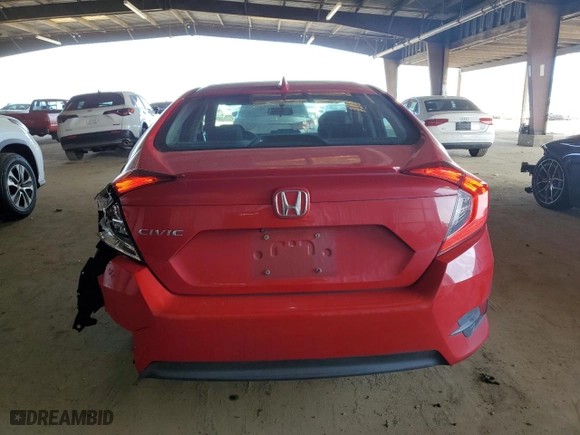 2016 Honda Civic Sedan EX-T with VIN 2HGFC1F39GH654057, listed as a Copart auction lot 48433715 with 199,381 mi miles and Salvage Title. Bid and sale history available at carsss.com. Image 6.