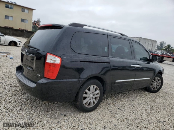 2010 Kia Sedona EX with VIN KNDMH4C35A6334840, listed as a Copart auction lot 41789215 with 126,730 mi miles and Salvage Title. Bid and sale history available at carsss.com. Image 3.