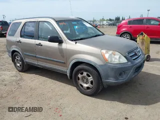 2006 Honda CR-V LX with VIN JHLRD68536C029291, listed as a IAAI auction lot 42031959 with 195,392 mi miles and . Bid and sale history available at carsss.com. Image 1.