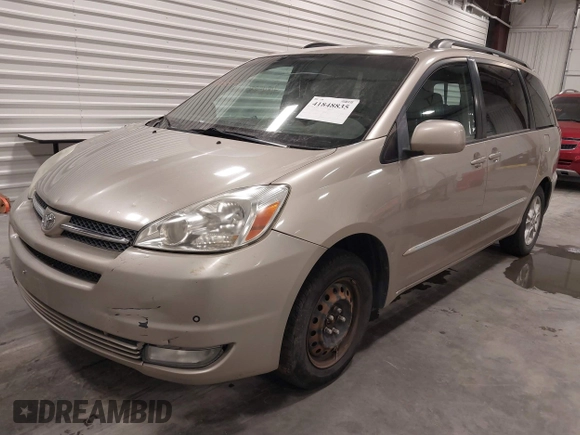 2005 Toyota Sienna XLE with VIN 5TDZA22C35S326872, listed as a IAAI auction lot 41848835 with 199,248 mi miles and . Bid and sale history available at DreamBid. Image 2.