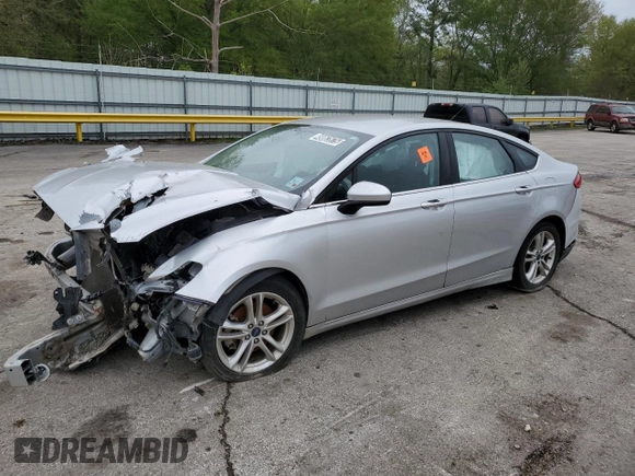 2018 Ford Fusion SE with VIN 3FA6P0H71JR146244, listed as a Copart auction lot 49863575 with 99,999 mi miles and Clean Title. Bid and sale history available at carsss.com. Image 1.