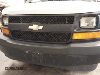 2017 Chevrolet Express Cargo Van with VIN 1GCWGBFF3H1186362, listed as a IAAI auction lot 41943220 with 163,229 mi miles. Bid and sale history available at carsss.com. Image 6.