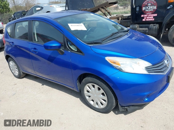 2016 Nissan Note SV with VIN 3N1CE2CP4GL350573, listed as a IAAI auction lot 42144811 with 152,824 mi miles and . Bid and sale history available at DreamBid. Image 1.