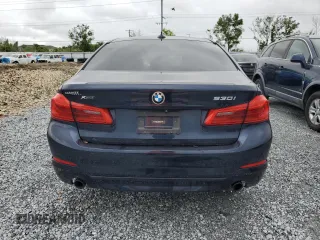 2017 BMW 5 Series 530i xDrive with VIN WBAJA7C3XHWA70310, listed as a Copart auction lot 52139025 with 56,498 mi miles and Clean Title. Bid and sale history available at carsss.com. Image 6.
