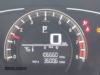 2017 Honda Civic Sedan LX with VIN 19XFC2F54HE039967, listed as a IAAI auction lot 41951897 with 106,660 mi miles. Bid and sale history available at carsss.com. Image 15.