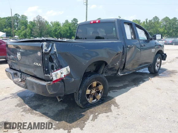 2018 Ram 1500 Express with VIN 1C6RR7FG1JS247955, listed as a IAAI auction lot 42470351 with 79,492 mi miles and . Bid and sale history available at DreamBid. Image 4.