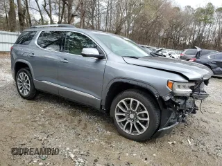 2020 GMC Acadia Denali with VIN 1GKKNPLS2LZ160451, listed as a Copart auction lot 47613745 with 53,214 mi miles and Salvage title. Bid and sale history available at DreamBid. Image 4.