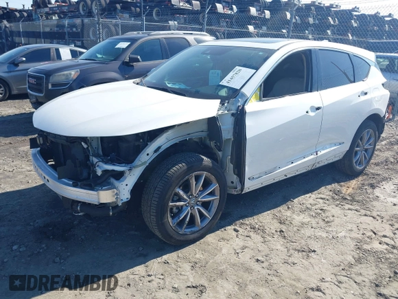 2020 Acura RDX Technology with VIN 5J8TC1H52LL006185, listed as a IAAI auction lot 41457828 with 59,998 mi miles and . Bid and sale history available at DreamBid. Image 2.