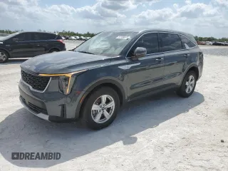 2024 Kia Sorento LX with VIN 5XYRG4JC9RG302106, listed as a Copart auction lot 51158975 with 11,752 mi miles and Salvage title. Bid and sale history available at DreamBid. Image 1.