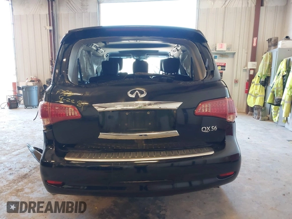 2012 Infiniti QX56 8-passenger with VIN JN8AZ2NC8C9317148, listed as a IAAI auction lot 42232551 with Not provided miles and . Bid and sale history available at DreamBid. Image 15.