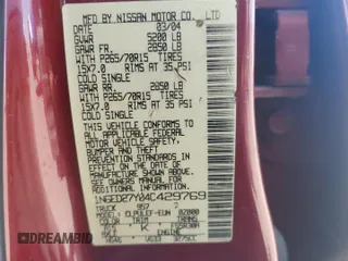 2004 Nissan Frontier XE z VIN 1N6ED27Y04C429769, wystawiony jako Copart lot #56164285 z przebiegiem 214 583 mil mil oraz Szkody całkowita. Historia ofert i sprzedaży dostępna na DreamBid. Obrazek 12.