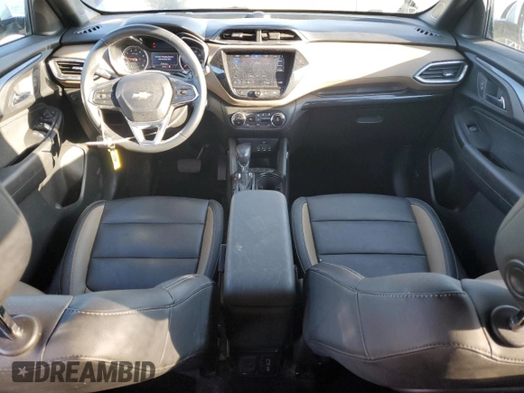 2021 Chevrolet TrailBlazer ACTIV with VIN KL79MSSL6MB105504, listed as a Copart auction lot 48411895 with 34,978 mi miles and Salvage Title. Bid and sale history available at DreamBid. Image 8.