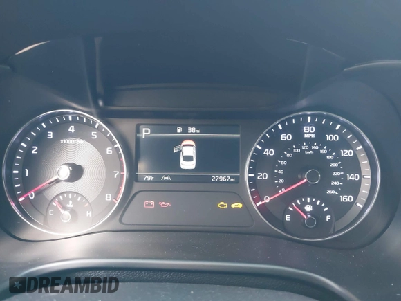 2024 Kia Forte LXS with VIN 3KPF24AD5RE720735, listed as a IAAI auction lot 41956986 with 27,967 mi miles and . Bid and sale history available at DreamBid. Image 7.