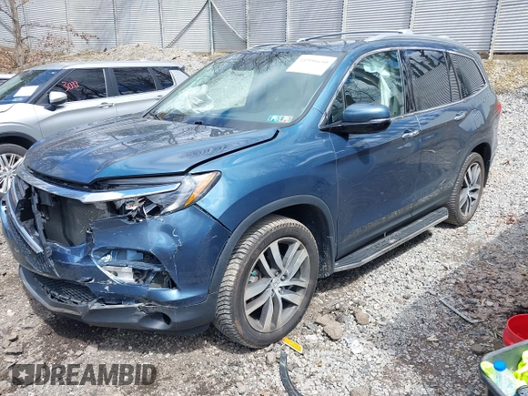 2017 Honda Pilot Touring with VIN 5FNYF6H93HB017623, listed as a IAAI auction lot 41996650 with 97,946 mi miles. Bid and sale history available at carsss.com. Image 17.