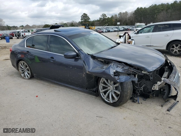 2012 Infiniti G37 Sedan x with VIN JN1CV6AR2CM974013, listed as a Copart auction lot 48787225 with 116,371 mi miles and Salvage Title. Bid and sale history available at carsss.com. Image 4.