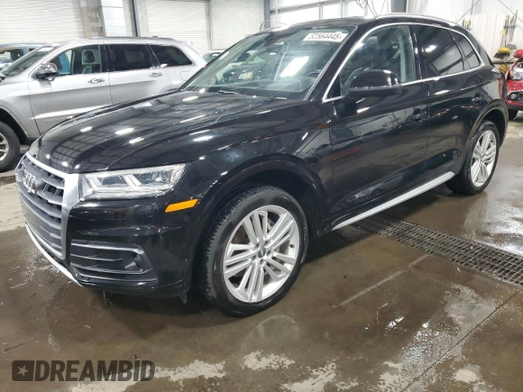 2018 Audi Q5 Prestige with VIN WA1CNAFY9J2247342, listed as a Copart auction lot 52564445 with 60,295 mi miles and Salvage Title. Bid and sale history available at DreamBid. Image 1.