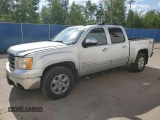 2013 GMC Sierra 1500 SLT with VIN 3GTP2WE77DG366816, listed as a Copart auction lot 61131465 with 189,380 mi miles and Clean title. Bid and sale history available at DreamBid. Image 1.