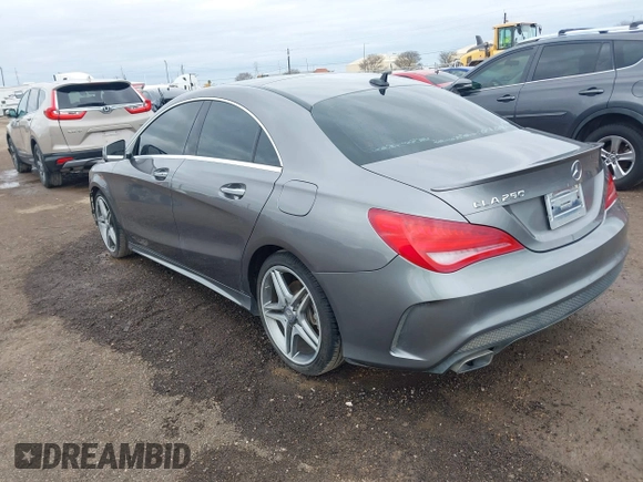 2015 Mercedes-Benz CLA 250 with VIN WDDSJ4EB7FN253325, listed as a IAAI auction lot 41322215 with 114,655 mi miles and . Bid and sale history available at DreamBid. Image 3.