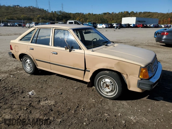 1983 Ford Escort z VIN 2FABP1347DX161788, wystawiony jako Copart lot #76347694 z przebiegiem 58 514 mil mil oraz Szkoda całkowita • Salvage title. Historia ofert i sprzedaży dostępna na DreamBid. Obrazek 4.